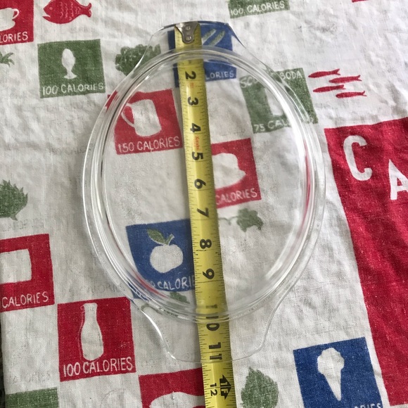 ANCHOR HOCKING OVAL BAKING DISH LID VINTAGE SPICE - Picture 10 of 15